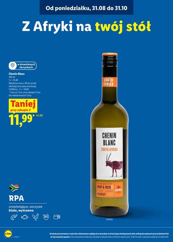 Lidl - gazetka promocyjna Karta Win od wtorku 29.09 do soboty 31.10 - strona 20