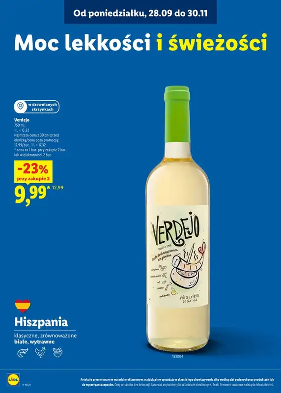 Lidl - gazetka promocyjna Karta Win od wtorku 29.09 do soboty 31.10 - strona 15