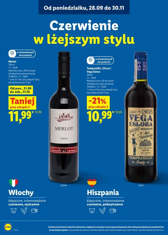 Lidl - gazetka promocyjna Karta Win od wtorku 29.09 do soboty 31.10 - strona 18