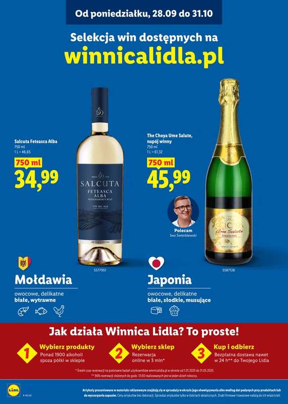 Lidl - gazetka promocyjna Karta Win od wtorku 29.09 do soboty 31.10 - strona 21