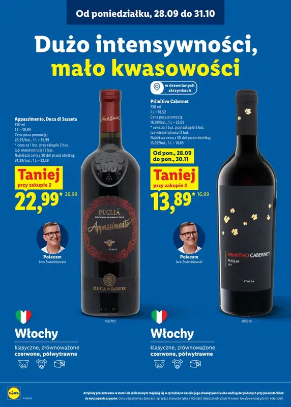 Lidl - gazetka promocyjna Karta Win od wtorku 29.09 do soboty 31.10 - strona 10