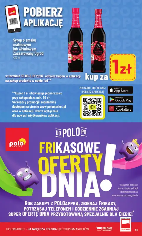 POLOmarket - gazetka promocyjna Frikasowy katalog od środy 30.09 do wtorku 06.10 - strona 59