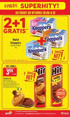 POLOmarket - gazetka promocyjna Gazetka od środy 30.09 do wtorku 06.10 - strona 4