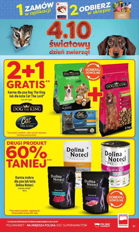 POLOmarket - gazetka promocyjna Gazetka od środy 30.09 do wtorku 06.10 - strona 61