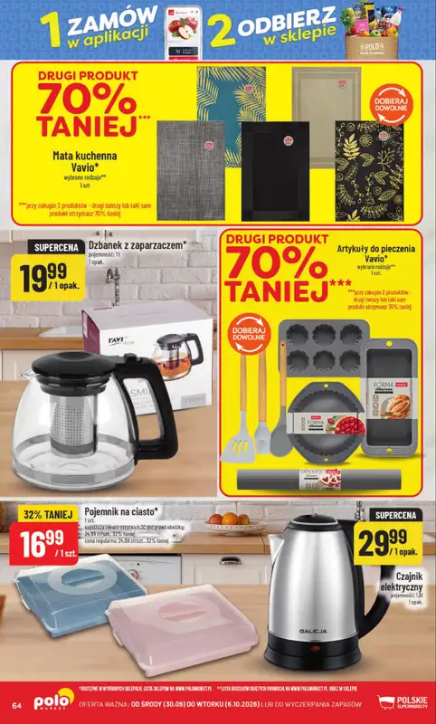 POLOmarket - gazetka promocyjna Gazetka od środy 30.09 do wtorku 06.10 - strona 64