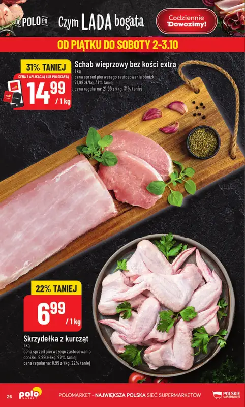 POLOmarket - gazetka promocyjna Gazetka od środy 30.09 do wtorku 06.10 - strona 26