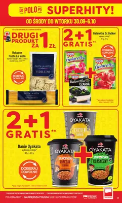 POLOmarket - gazetka promocyjna Gazetka od środy 30.09 do wtorku 06.10 - strona 13