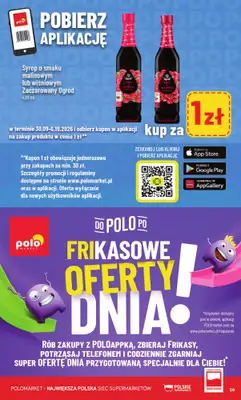 POLOmarket - gazetka promocyjna Gazetka od środy 30.09 do wtorku 06.10 - strona 59