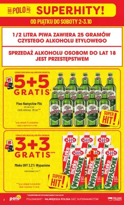 POLOmarket - gazetka promocyjna Gazetka od środy 30.09 do wtorku 06.10 - strona 2