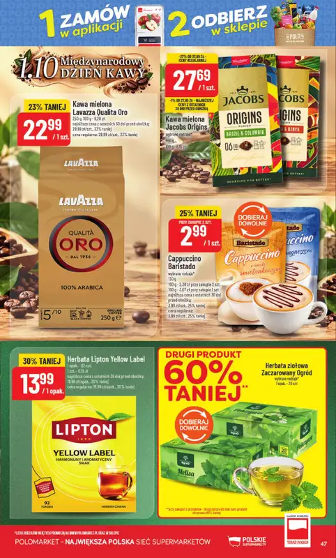 POLOmarket - gazetka promocyjna Gazetka od środy 30.09 do wtorku 06.10 - strona 47
