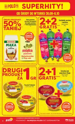 POLOmarket - gazetka promocyjna Gazetka od środy 30.09 do wtorku 06.10 - strona 12