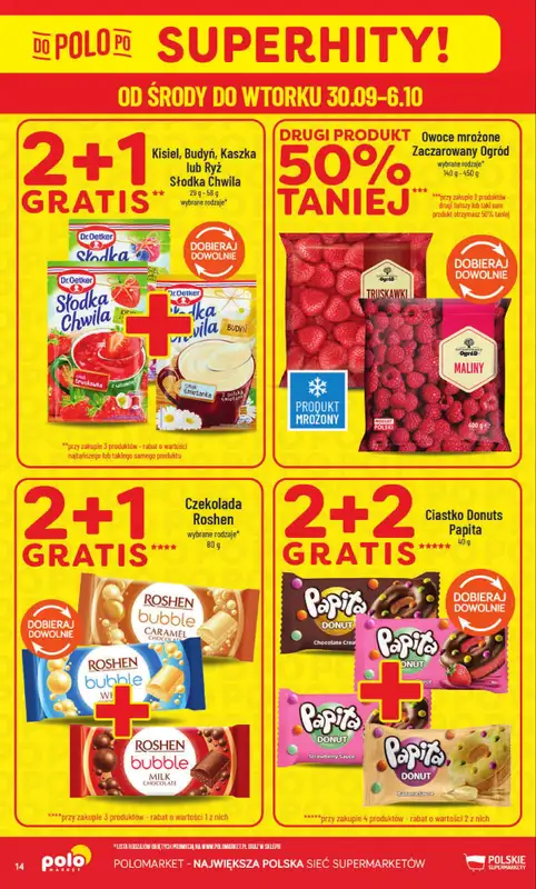POLOmarket - gazetka promocyjna Gazetka od środy 30.09 do wtorku 06.10 - strona 14