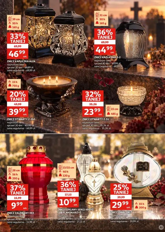 Auchan - gazetka promocyjna Gazetka Racibórz I Dla tych, których pamiętamy od środy 30.09 do soboty 31.10 - strona 5