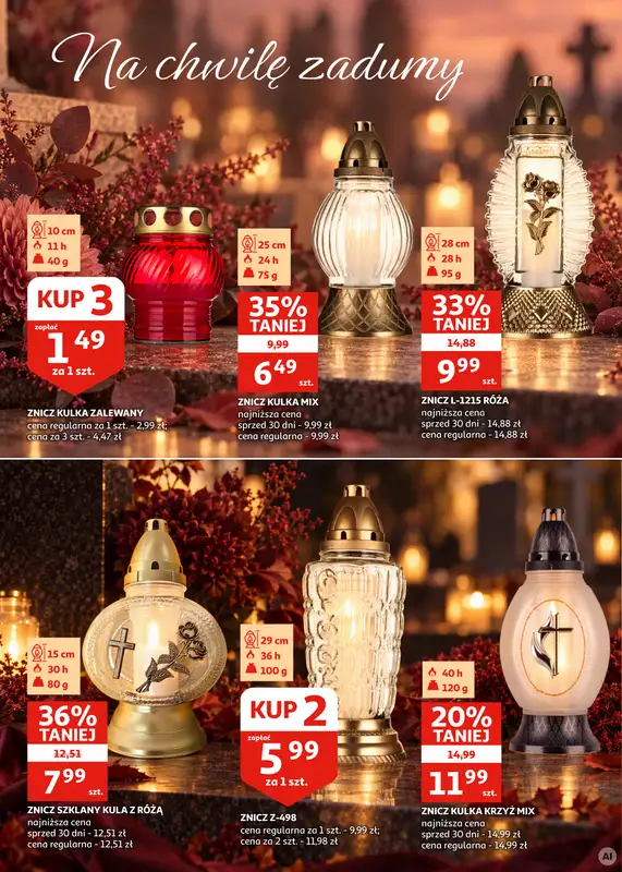 Auchan - gazetka promocyjna Gazetka Racibórz I Dla tych, których pamiętamy od środy 30.09 do soboty 31.10 - strona 2