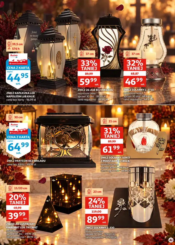 Auchan - gazetka promocyjna Gazetka Zielona Góra I Dla tych, których pamiętamy od środy 30.09 do soboty 31.10 - strona 6