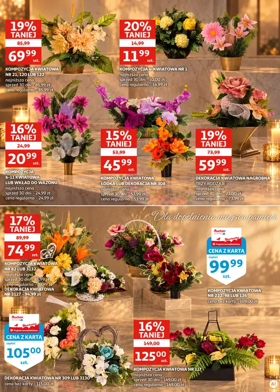Auchan - gazetka promocyjna Gazetka Zielona Góra I Dla tych, których pamiętamy od środy 30.09 do soboty 31.10 - strona 10