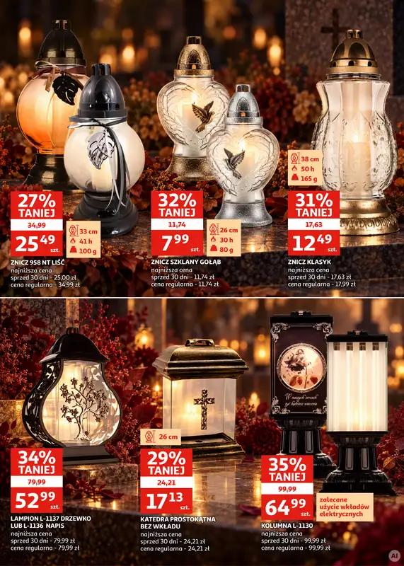 Auchan - gazetka promocyjna Gazetka Zielona Góra I Dla tych, których pamiętamy od środy 30.09 do soboty 31.10 - strona 3
