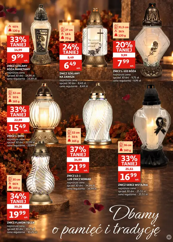 Auchan - gazetka promocyjna Gazetka Zielona Góra I Dla tych, których pamiętamy od środy 30.09 do soboty 31.10 - strona 4