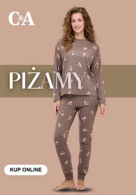 C&A - gazetka promocyjna Piżamy damskie od wtorku 29.09 
