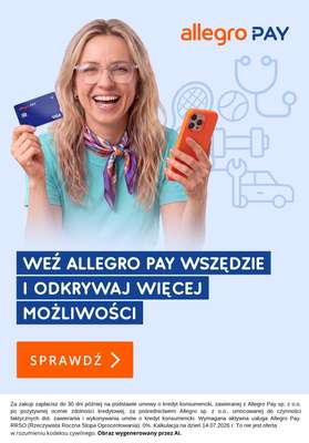 Allegro - gazetka promocyjna Allegro Pay karta - sprawdź! od wtorku 29.09 do soboty 31.10
