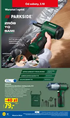 Lidl - gazetka promocyjna Katalog od poniedziałku 28.09 do soboty 03.10 - strona 50