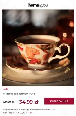 home&you - gazetka promocyjna SALE: kuchnia i jadalnia od wtorku 29.09 do poniedziałku 05.10 - strona 2