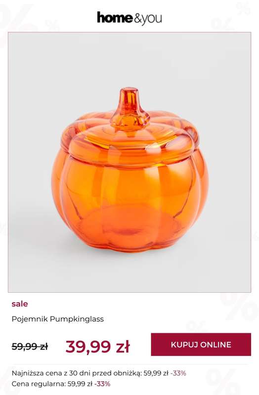 home&you - gazetka promocyjna SALE: kuchnia i jadalnia od wtorku 29.09 do poniedziałku 05.10 - strona 5