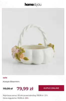 home&you - gazetka promocyjna SALE: kuchnia i jadalnia od wtorku 29.09 do poniedziałku 05.10 - strona 7
