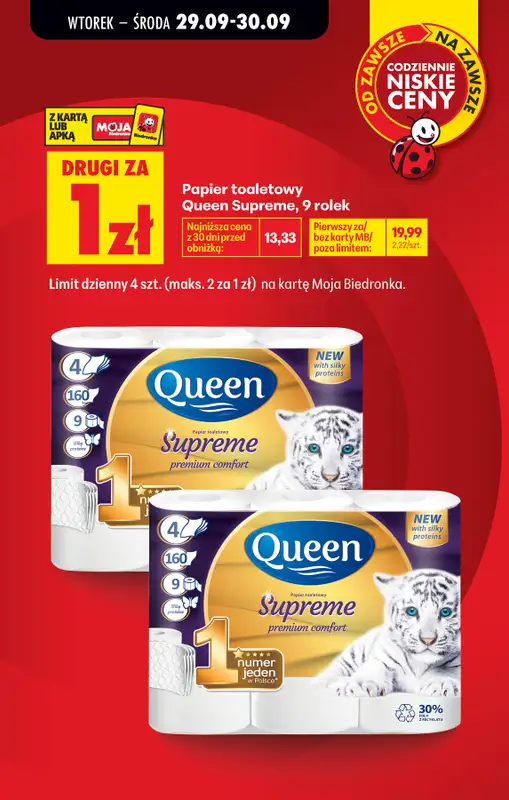 Biedronka - gazetka promocyjna Super okazje na koniec miesiąca od wtorku 29.09 do środy 30.09 - strona 6