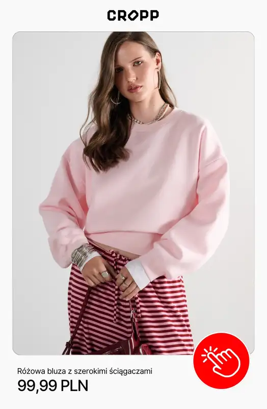 Cropp - gazetka promocyjna Bluzy damskie od środy 30.09  - strona 8