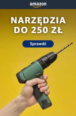 Amazon - gazetka promocyjna Narzędzia do 250 zł od środy 30.09 