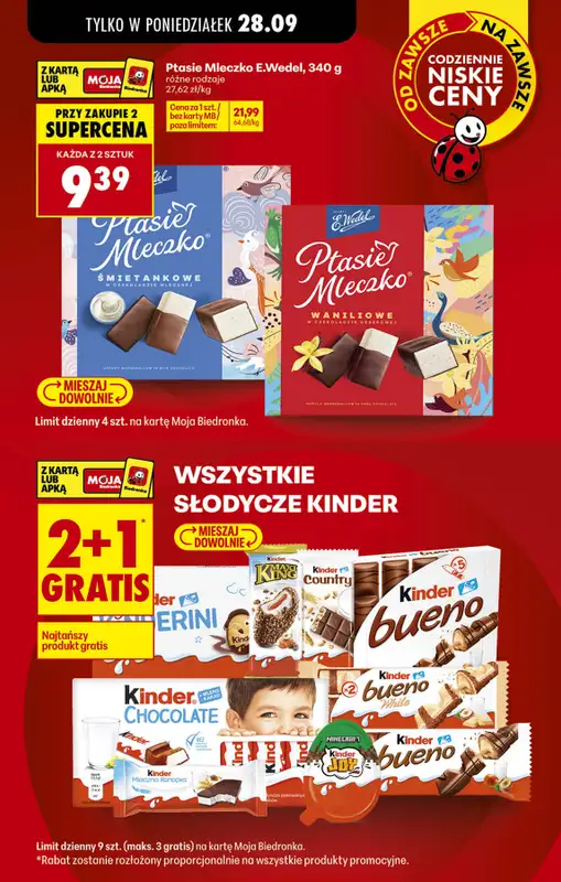 Biedronka - gazetka promocyjna Od poniedziałku, Z ladą tradycyjną   - strona 2