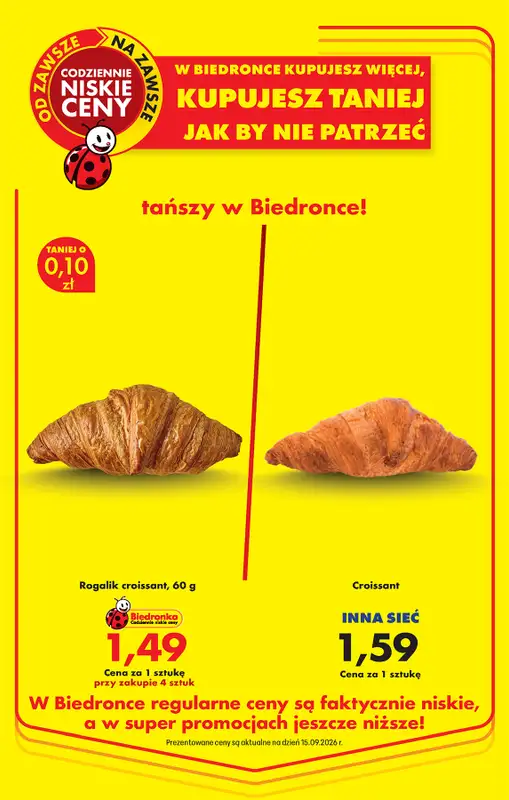 Biedronka - gazetka promocyjna Od poniedziałku, Z ladą tradycyjną od poniedziałku 28.09 do soboty 03.10 - strona 63