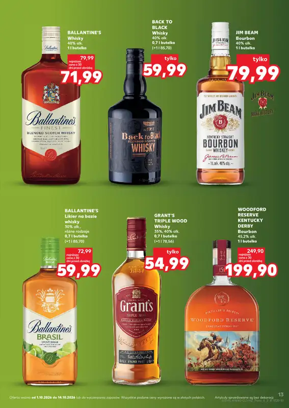 Kaufland - gazetka promocyjna Barek Kauflandu od czwartku 01.10 do środy 14.10 - strona 13