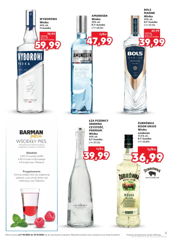 Kaufland - gazetka promocyjna Barek Kauflandu od czwartku 01.10 do środy 14.10 - strona 5