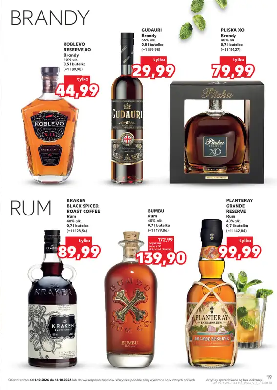 Kaufland - gazetka promocyjna Barek Kauflandu od czwartku 01.10 do środy 14.10 - strona 19
