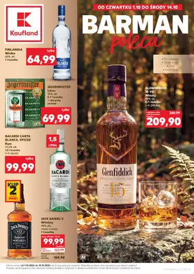 Kaufland - gazetka promocyjna Barek Kauflandu od czwartku 01.10 do środy 14.10