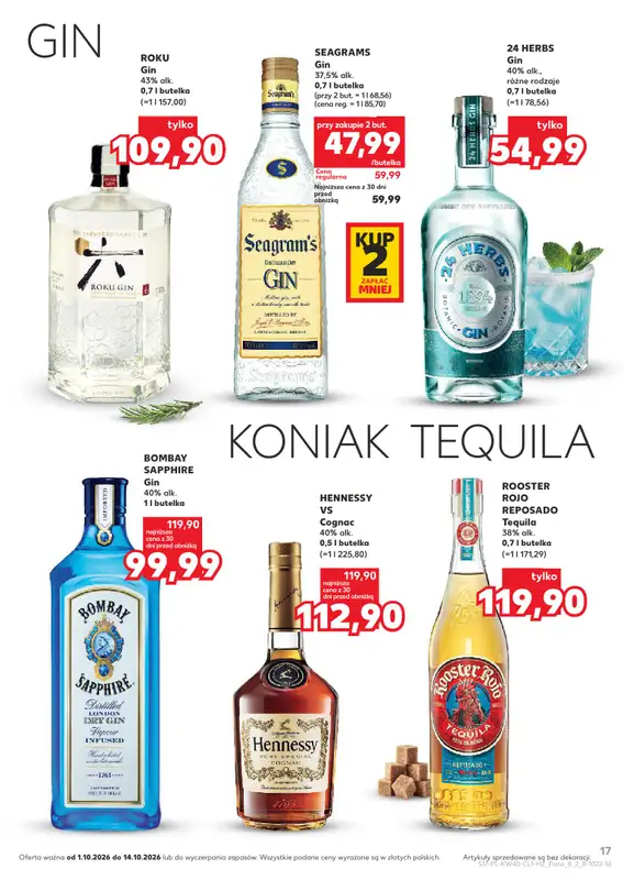 Kaufland - gazetka promocyjna Barek Kauflandu od czwartku 01.10 do środy 14.10 - strona 17