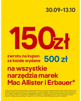 Castorama - gazetka promocyjna Narzędzia od środy 30.09 do wtorku 13.10 - strona 10