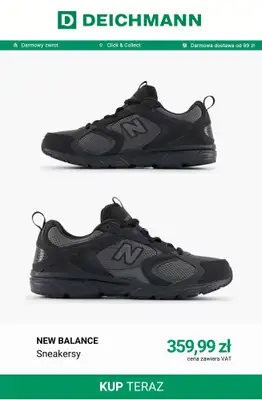 Deichmann - gazetka promocyjna Modne sneakersy męskie od środy 30.09  - strona 8