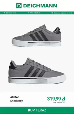 Deichmann - gazetka promocyjna Modne sneakersy męskie od środy 30.09  - strona 12