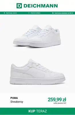 Deichmann - gazetka promocyjna Modne sneakersy męskie od środy 30.09  - strona 3