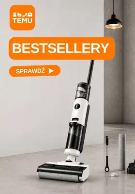 Temu - gazetka promocyjna BESTSELLERY miesiąca od wtorku 29.09 