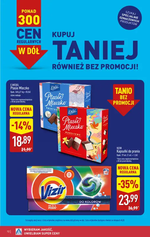 Aldi - gazetka promocyjna Pełny katalog! od poniedziałku 28.09 do soboty 03.10 - strona 12