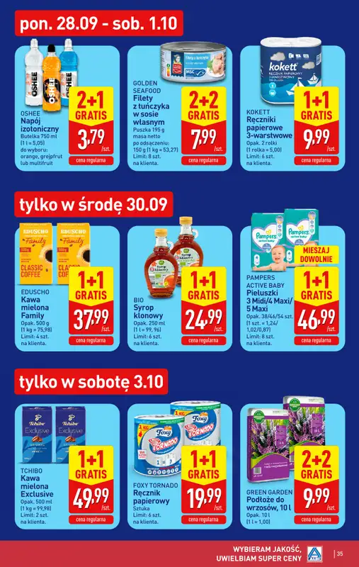 Aldi - gazetka promocyjna Pełny katalog! od poniedziałku 28.09 do soboty 03.10 - strona 35