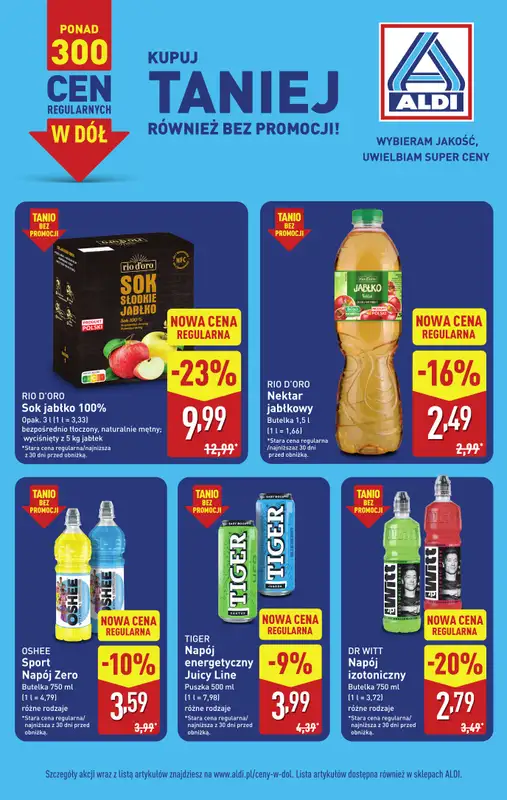 Aldi - gazetka promocyjna Stała obniżka cen! od wtorku 29.09 do soboty 10.10 - strona 14