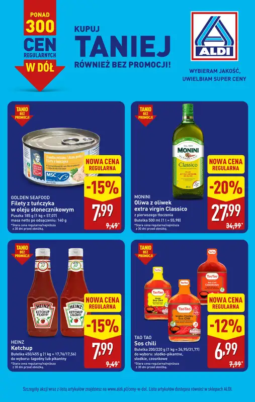Aldi - gazetka promocyjna Stała obniżka cen!   - strona 3