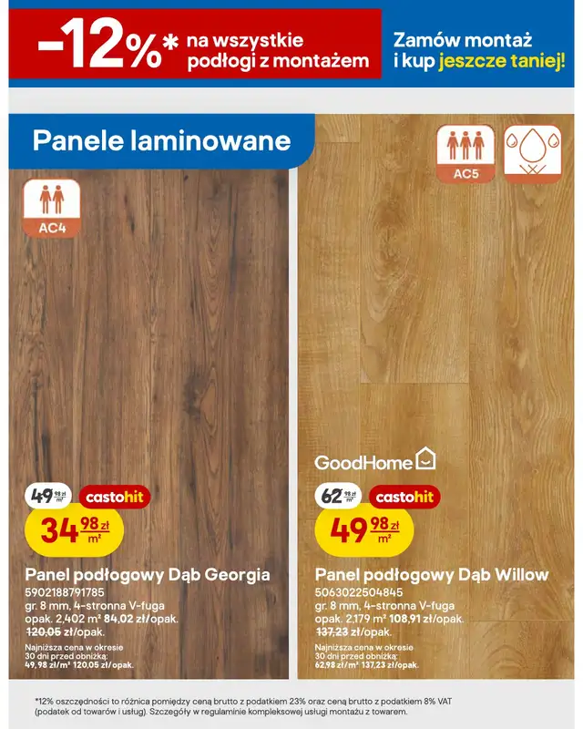 Castorama - gazetka promocyjna Podłogi i drzwi od środy 30.09 do wtorku 13.10 - strona 3