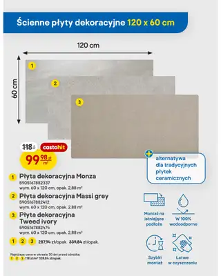 Castorama - gazetka promocyjna Podłogi i drzwi od środy 30.09 do wtorku 13.10 - strona 19