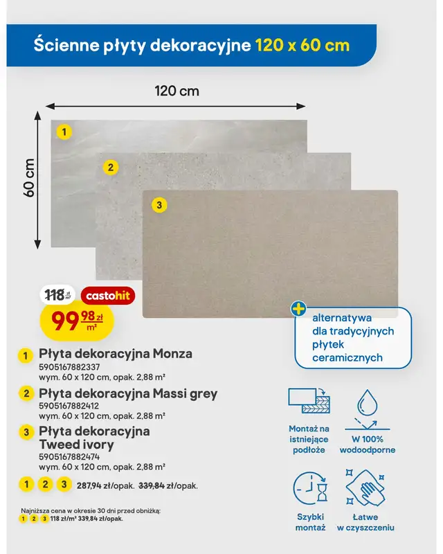 Castorama - gazetka promocyjna Podłogi i drzwi od środy 30.09 do wtorku 13.10 - strona 19